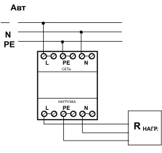 connect_the_network_noise_filter_fs_16m_порядок_подключения_фильтра_сетевого_помехоподавляющего_ФС-16М