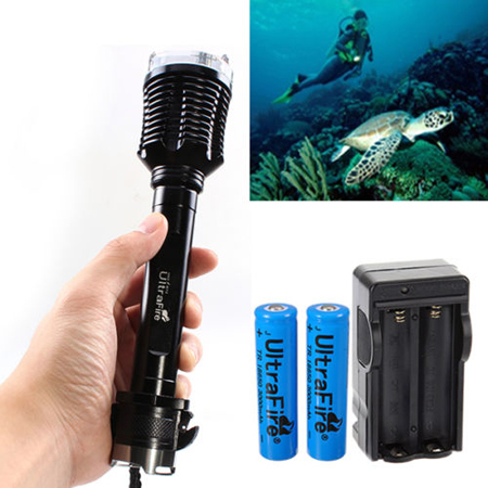 Фонарь осветительный подводный UltraFire D2_lantern-lighting_underwater_ultrafire_d_2_information_security
