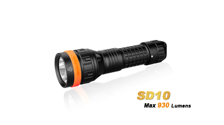 Фонарь осветительный водонепроницаемый Fenix SD10 Diving Flashlight_lantern-lighting-fenix-sd10-diving-flashlight-information-security