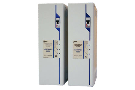 Электронный стабилизатор напряжения однофазный Каскад СН-2000_voltage_regulator_cascade_sn_2000_voltage_regulator_cascade_sn_4000